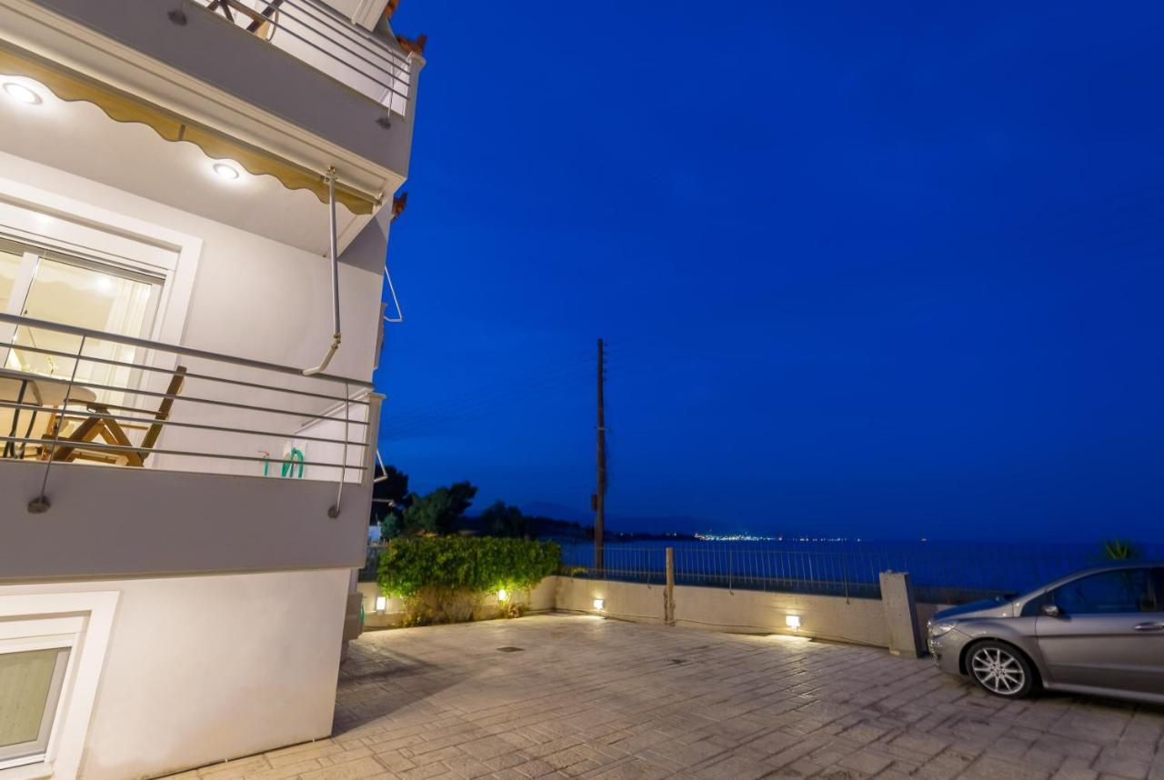Lemoni Luxury Residence In Front Of The Sea Kechries Exterior foto