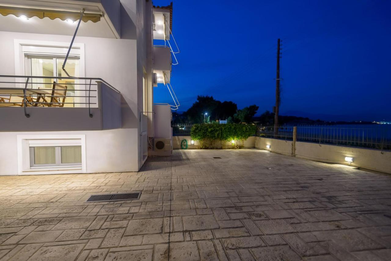 Lemoni Luxury Residence In Front Of The Sea Kechries Exterior foto
